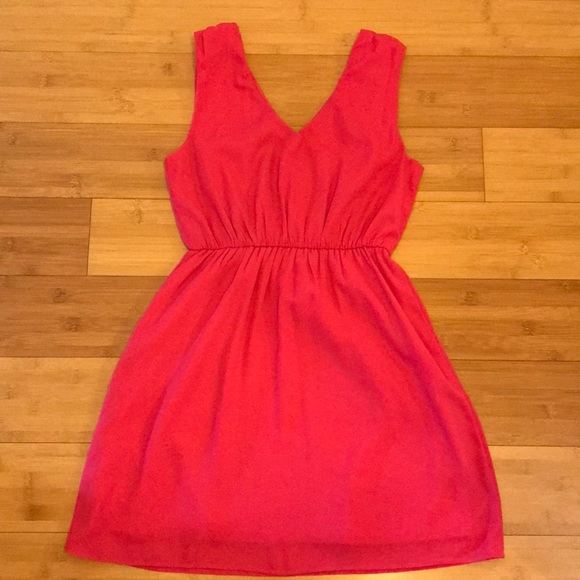 Bright Pink Dress with Pockets! ☺️ - Picture 3 of 5